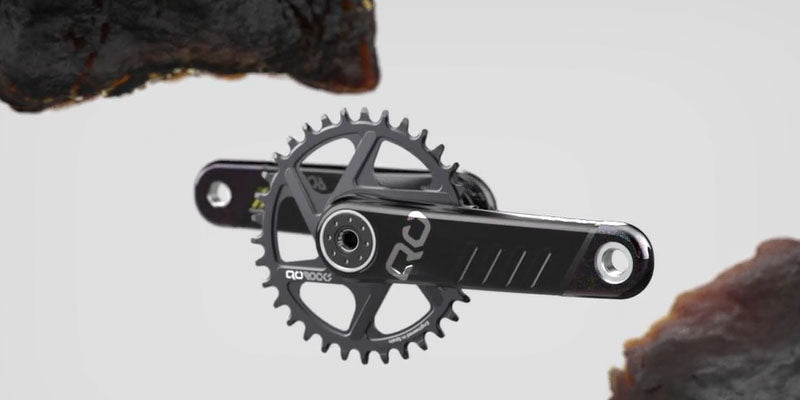 colour crankset carbon fiber mountain bike qo