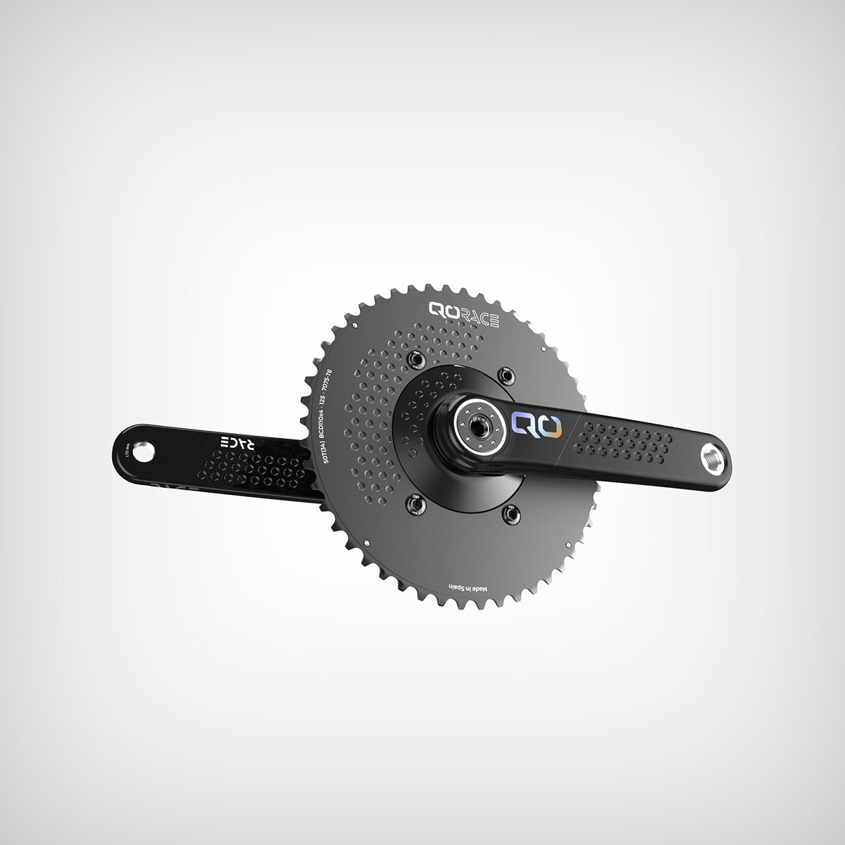 QO RACE Crankset - black