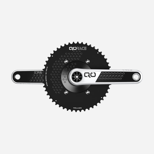 carbon crankset road white