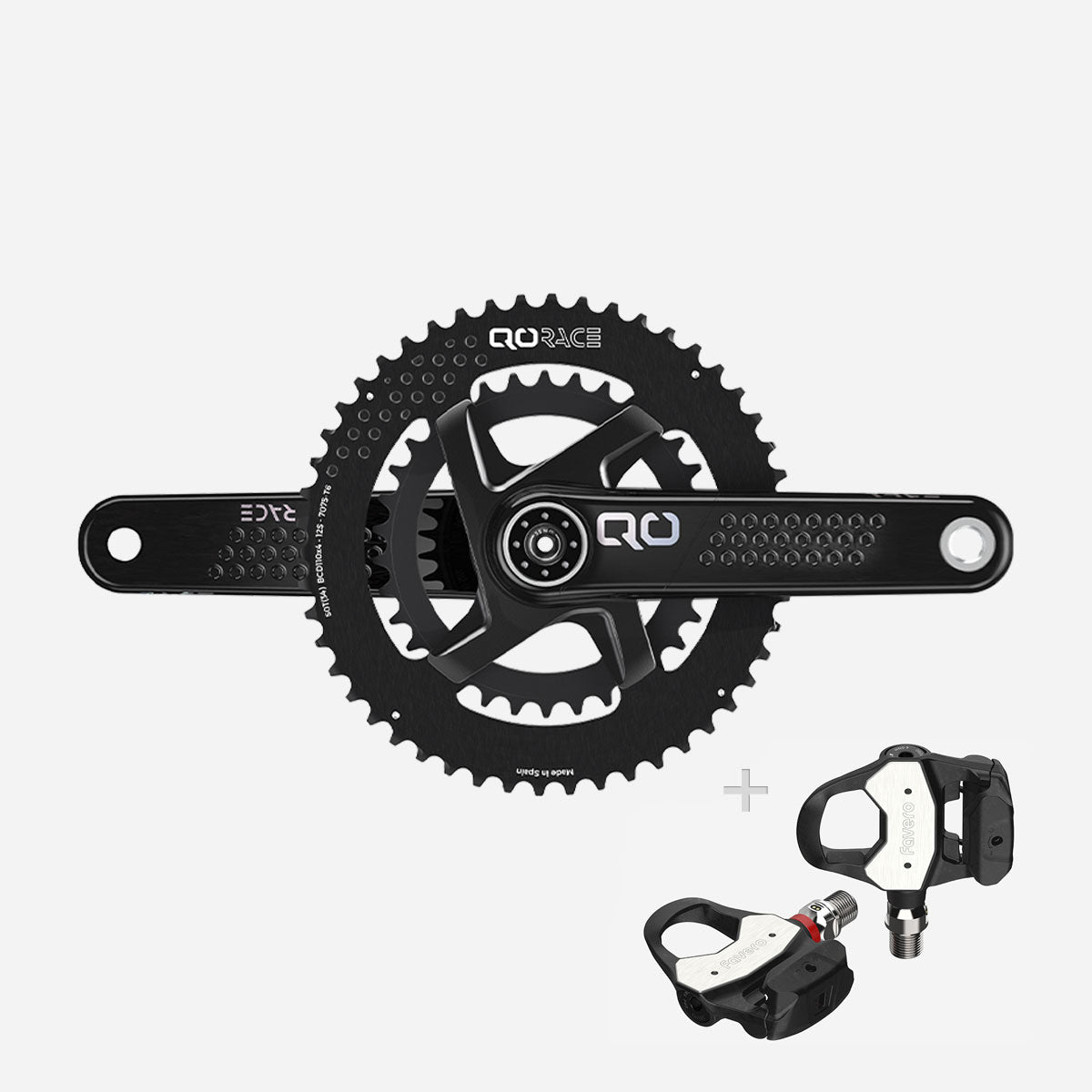 QO RACE BLACK + Favero Assioma PRO RL