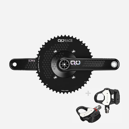 QO RACE AERO BLACK + Favero Assioma PRO RL