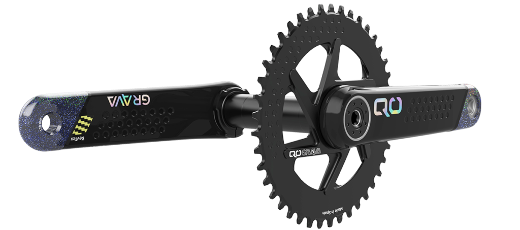 gravel crankset details