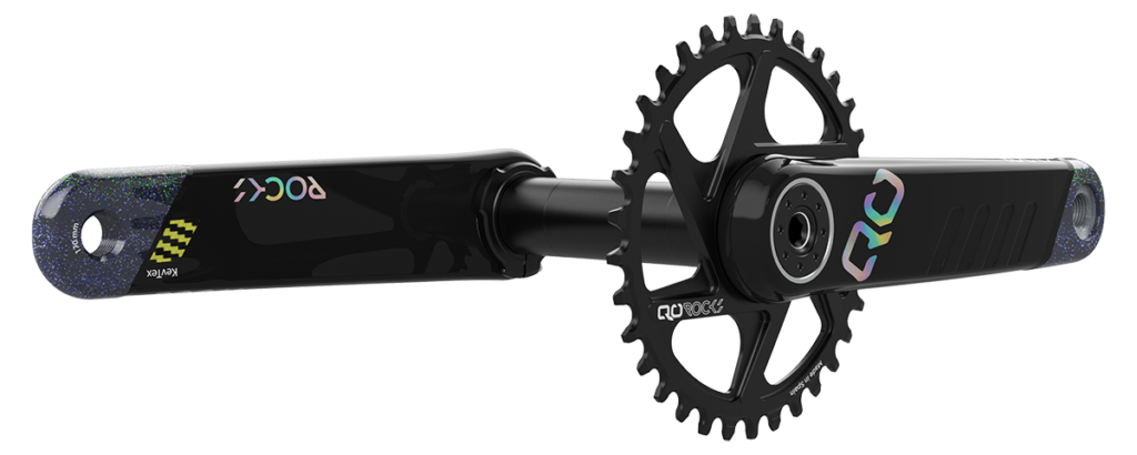 QO ROCKS Crankset Rear View