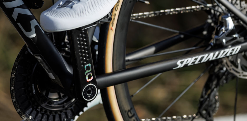 crankset on bike